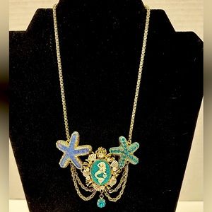 Betsey Johnson pre owned Mermaid necklace